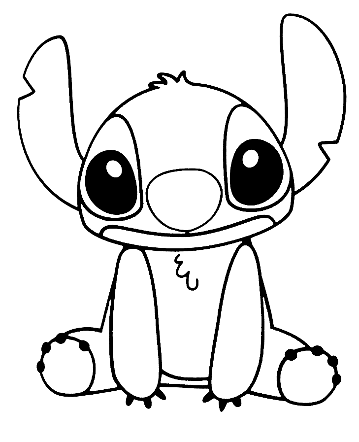 Cute Stitch Coloring Pages Lilo Stitch Coloring Pages Coloring Pages For Kids And Adults
