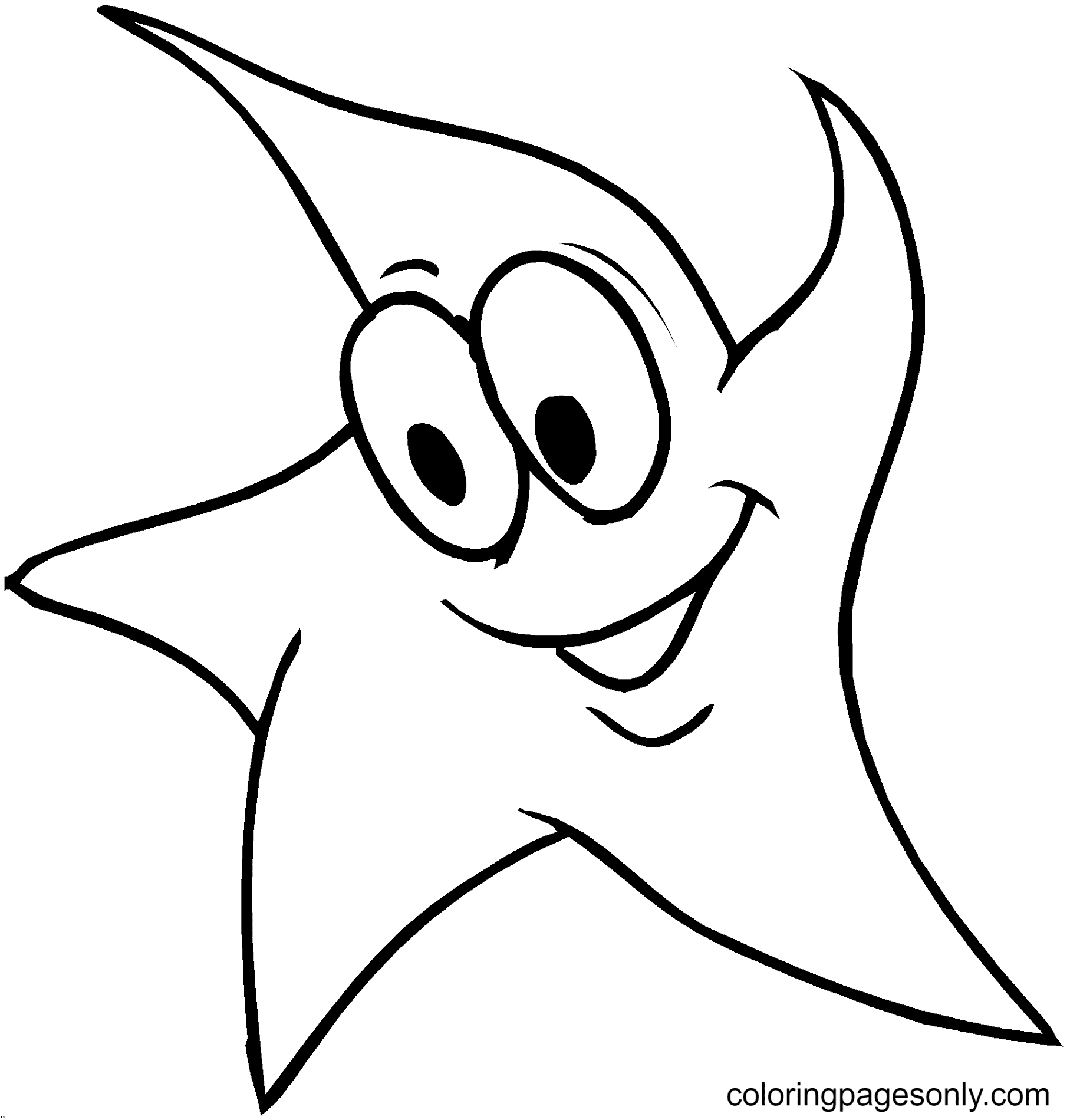 Dancing Star Coloring Pages
