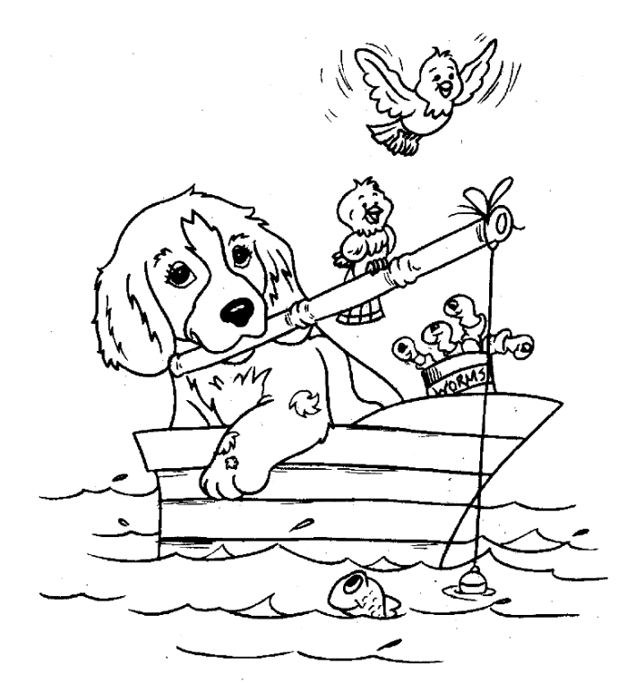 Pesca de perros de la pesca