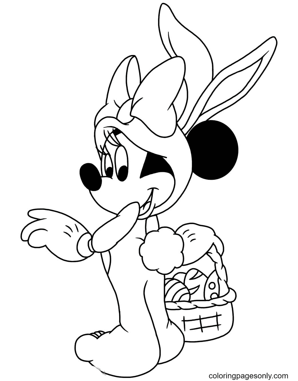 Minnie Mouse di Pasqua di Minnie Mouse