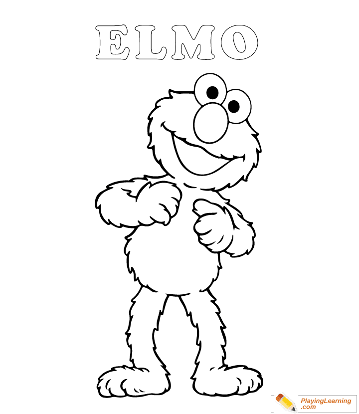 Elmo Barrio Sésamo de Elmo