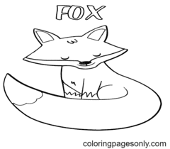 Respondendo a @sophi Raposa fofinha fox #pintar #pintando #desenhos #