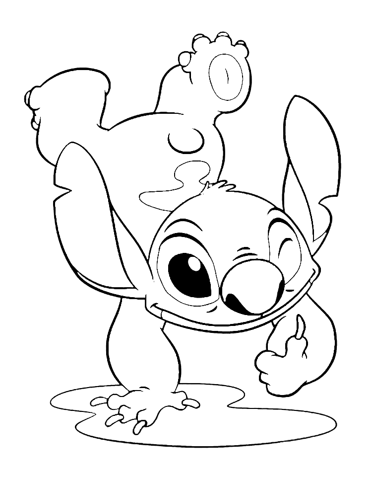 Good Stitch Coloring Page