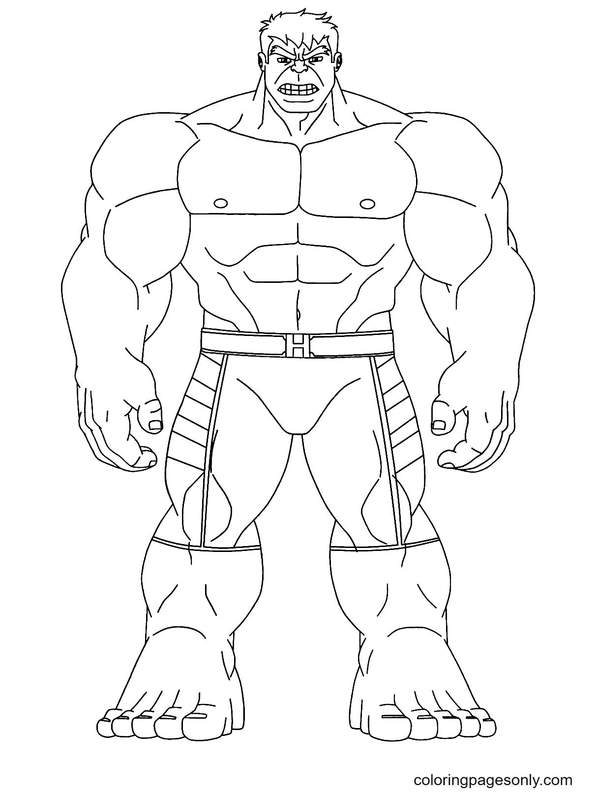 Hulk de Vingadores de Hulk