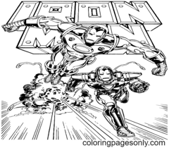 Dibujos Para Colorear De Iron Man