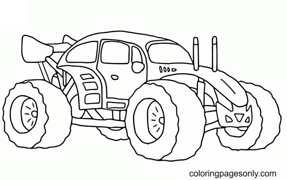 Pequeno Monster Truck de Monster Truck