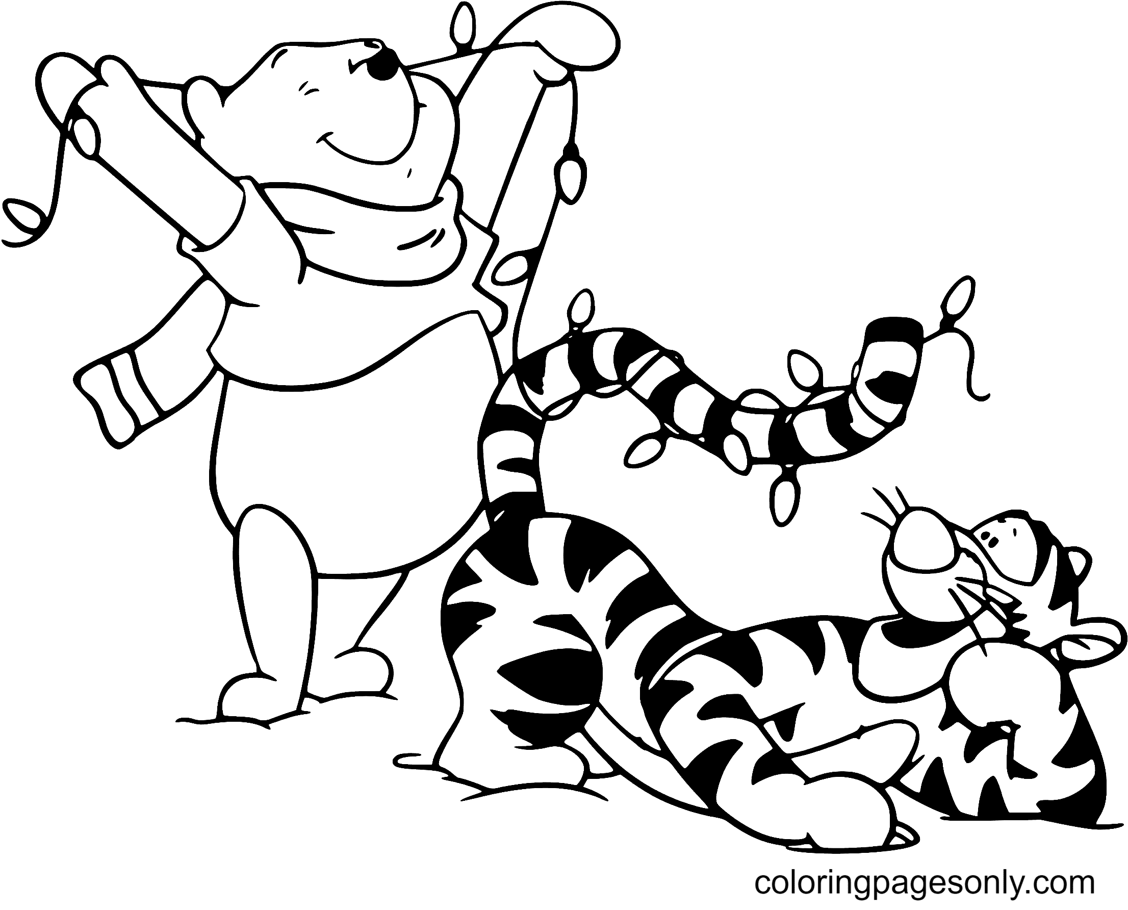 4100 Disney Holiday Coloring Pages  Latest HD