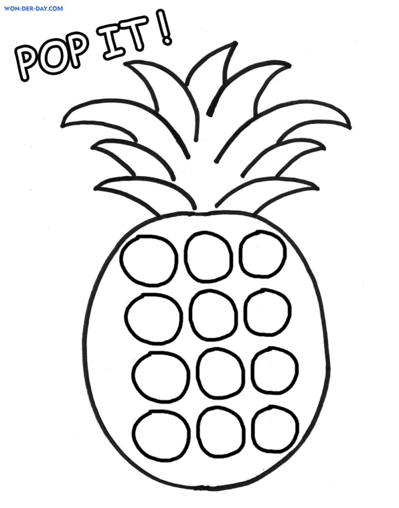 Pop It Pineapple from Pop It