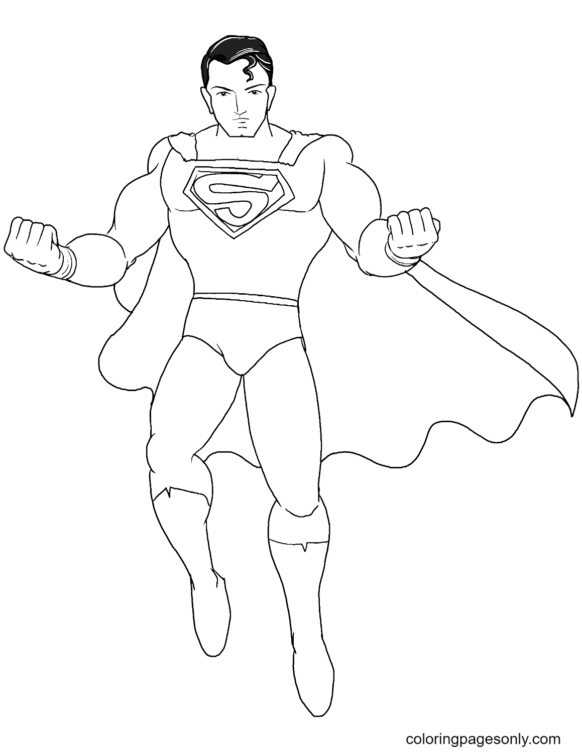 Super-homens para impressão do Superman