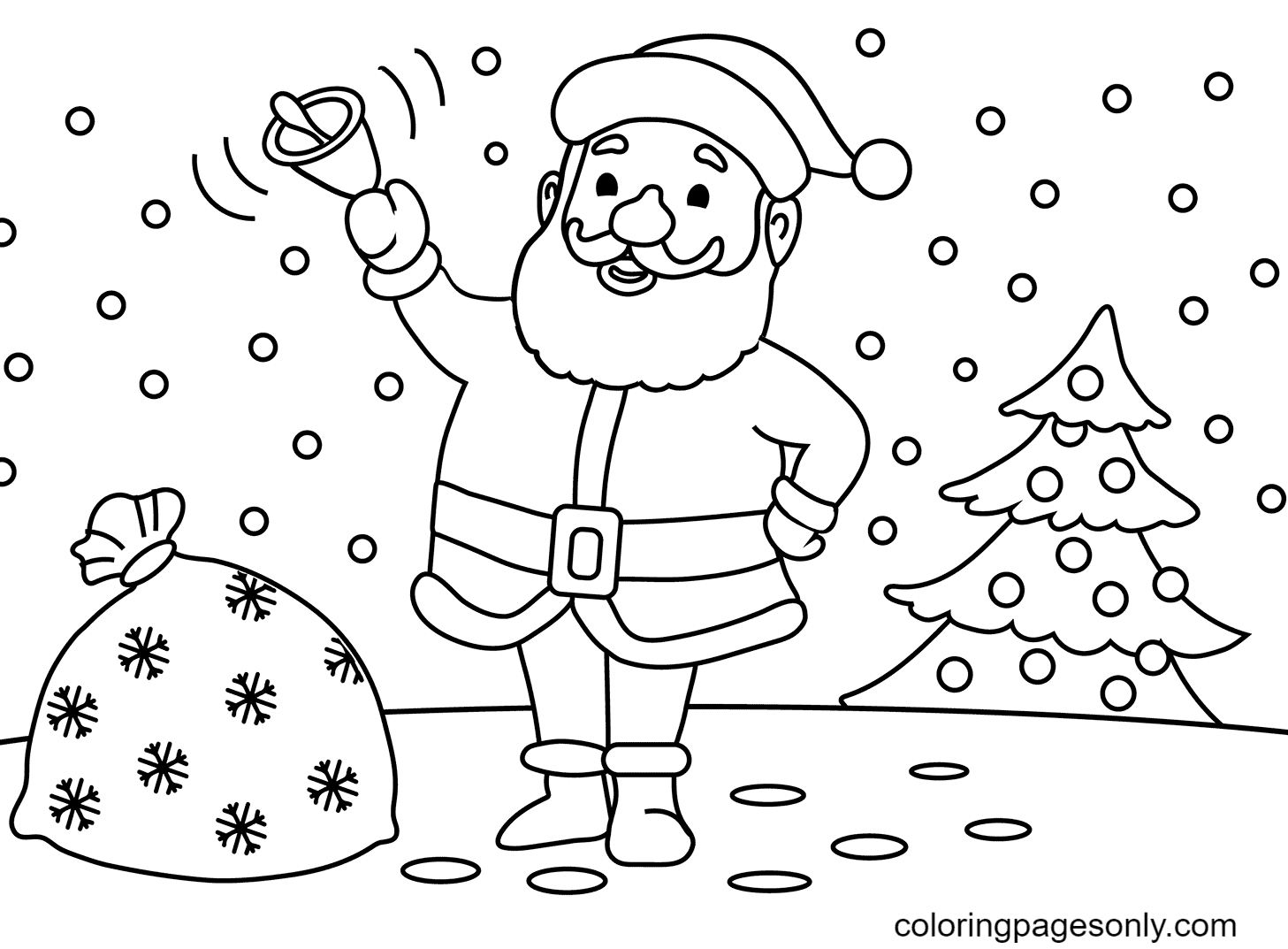Babbo Natale con in mano una campanella from Babbo Natale