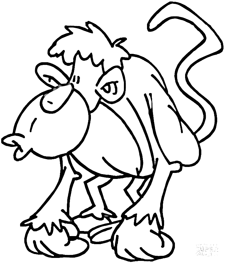 Kluger Affe von Monkey