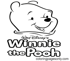 Winnie Pooh Para Colorear