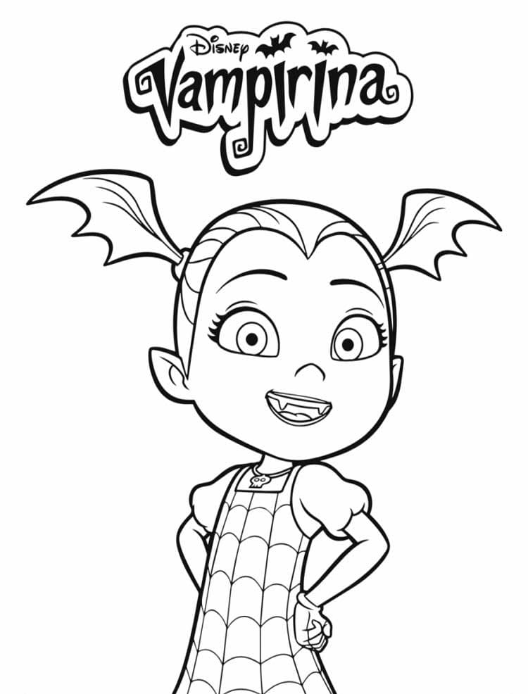 Una niña de doce años con habilidades inusuales de Vampirina