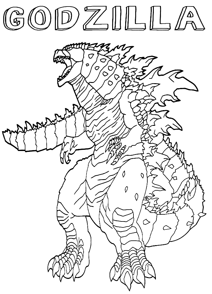 Wütender Godzilla von Godzilla