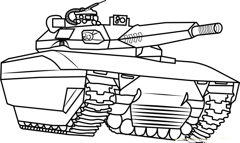 Армейский танк из Танка