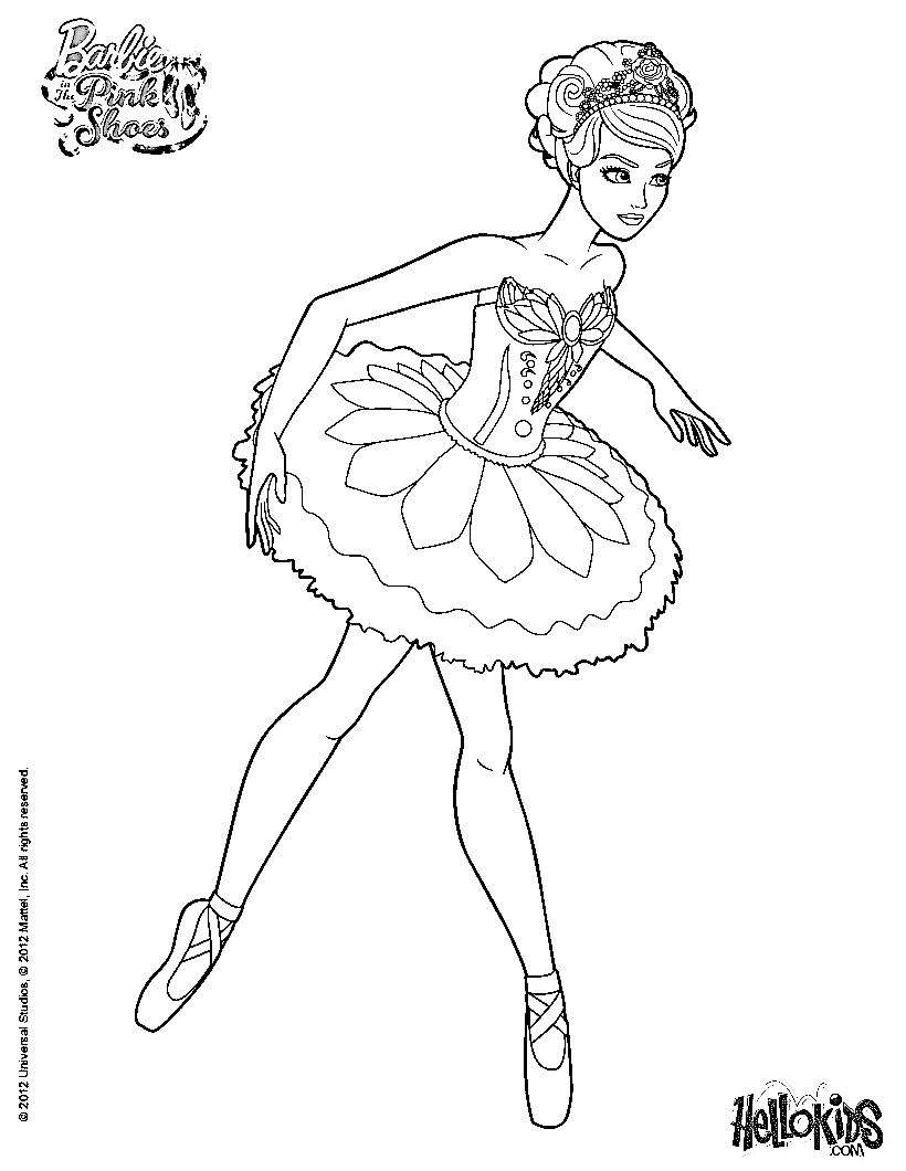 Barbie-ballerina van Ballerina
