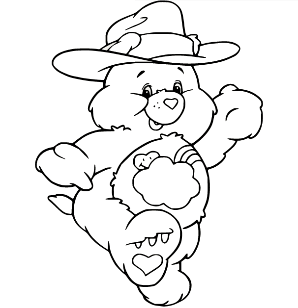L'orso timido con il cappello from Care Bears