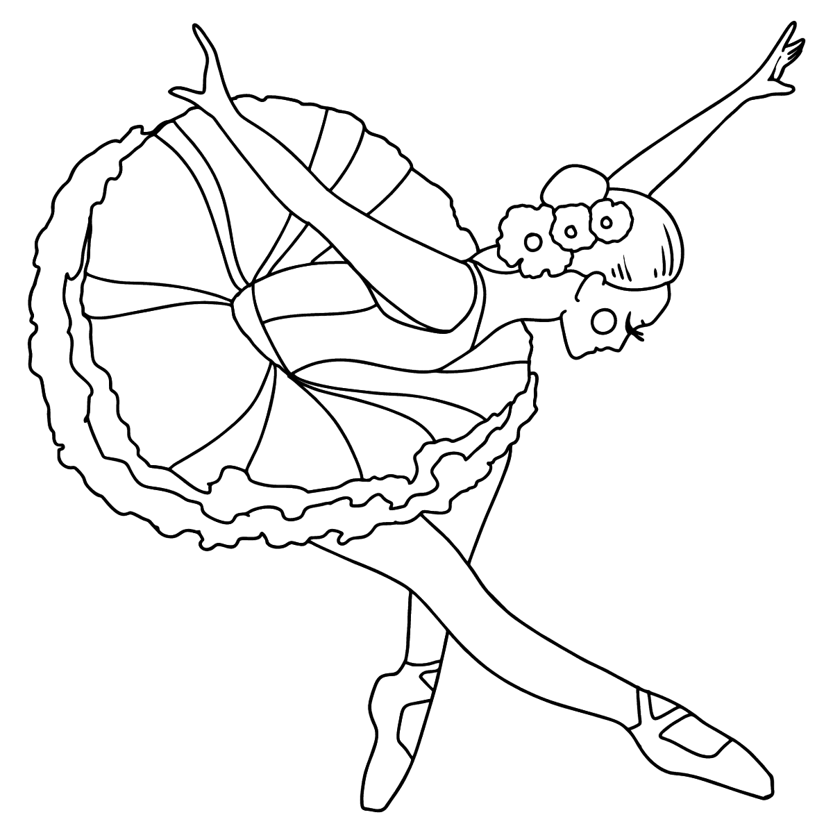 Linda bailarina para crianças from Ballerina