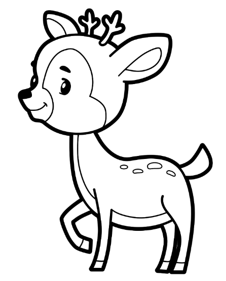 Bellissimo piccolo cervo di Deer