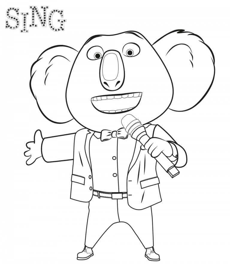 Buster Moon de Sing from Sing