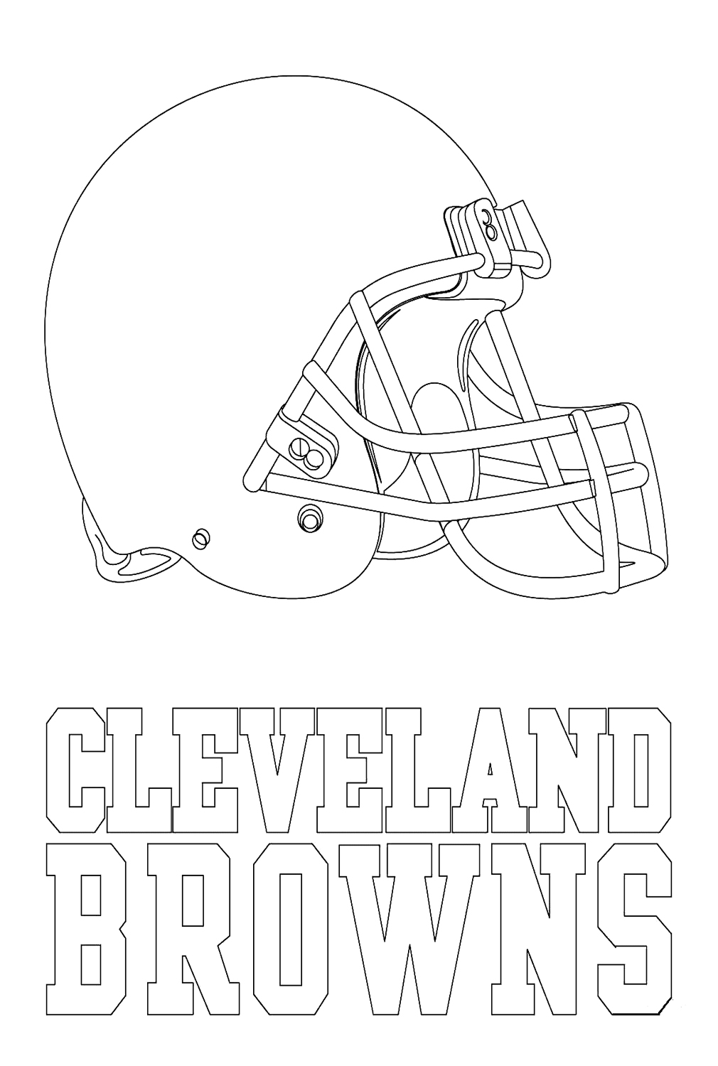 Логотип Кливленд Браунс из НФЛ
