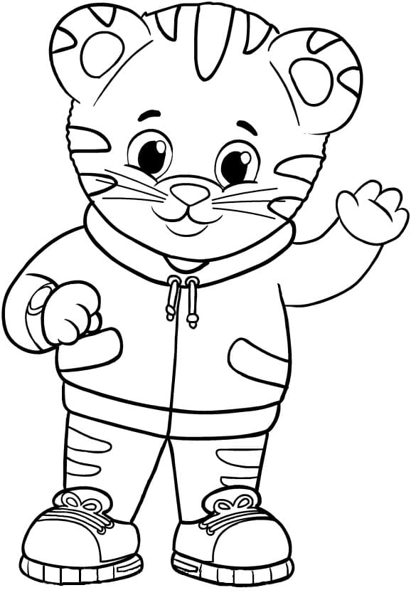 Daniel Tiger Coloring Pages - Free Printable Coloring Pages