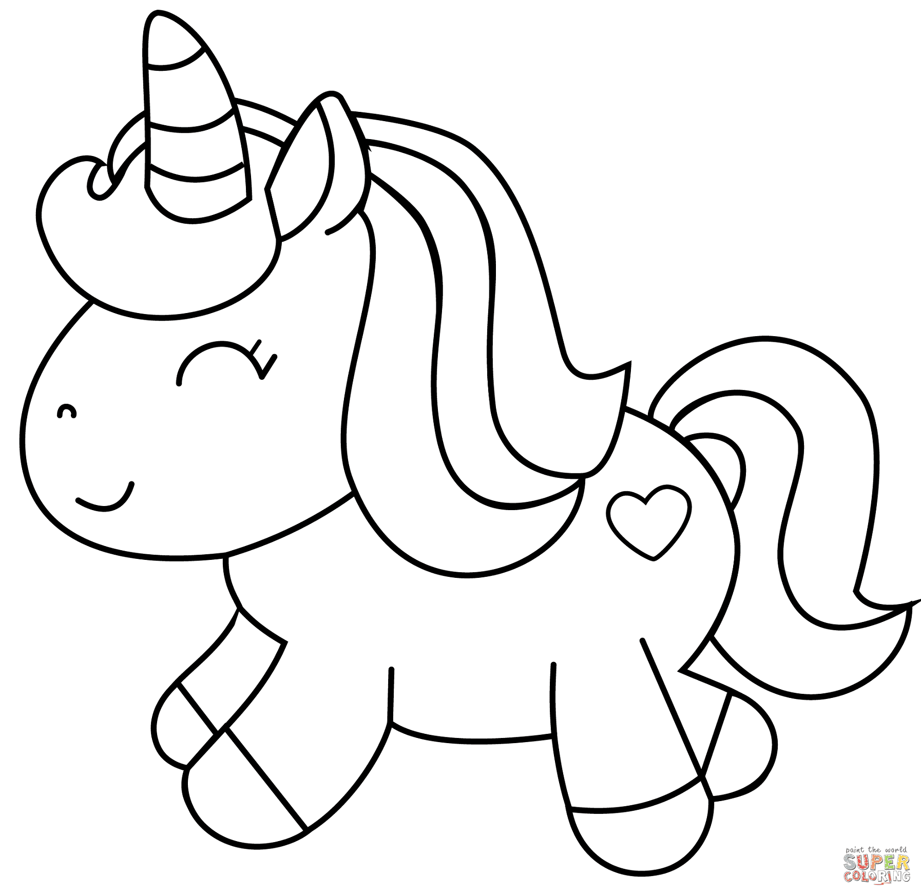 57 Coloring Sheet Cute Unicorn Coloring Pages  Best Free