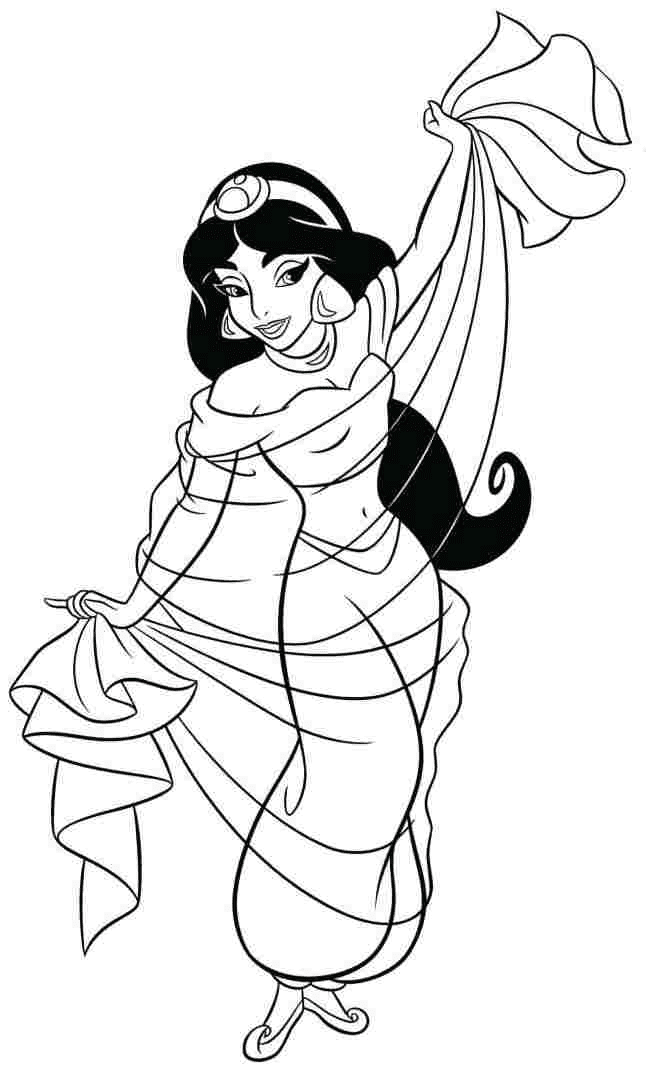 La principessa Disney Jasmine da La principessa