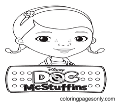 Doc McStuffins para colorir