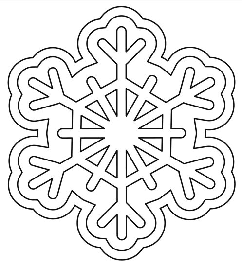 Floco de neve de inverno grátis em Snowflake