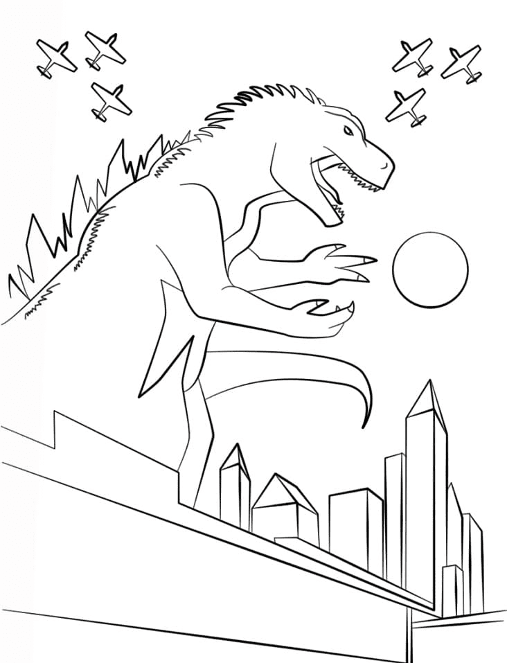 Godzilla-poster van Godzilla