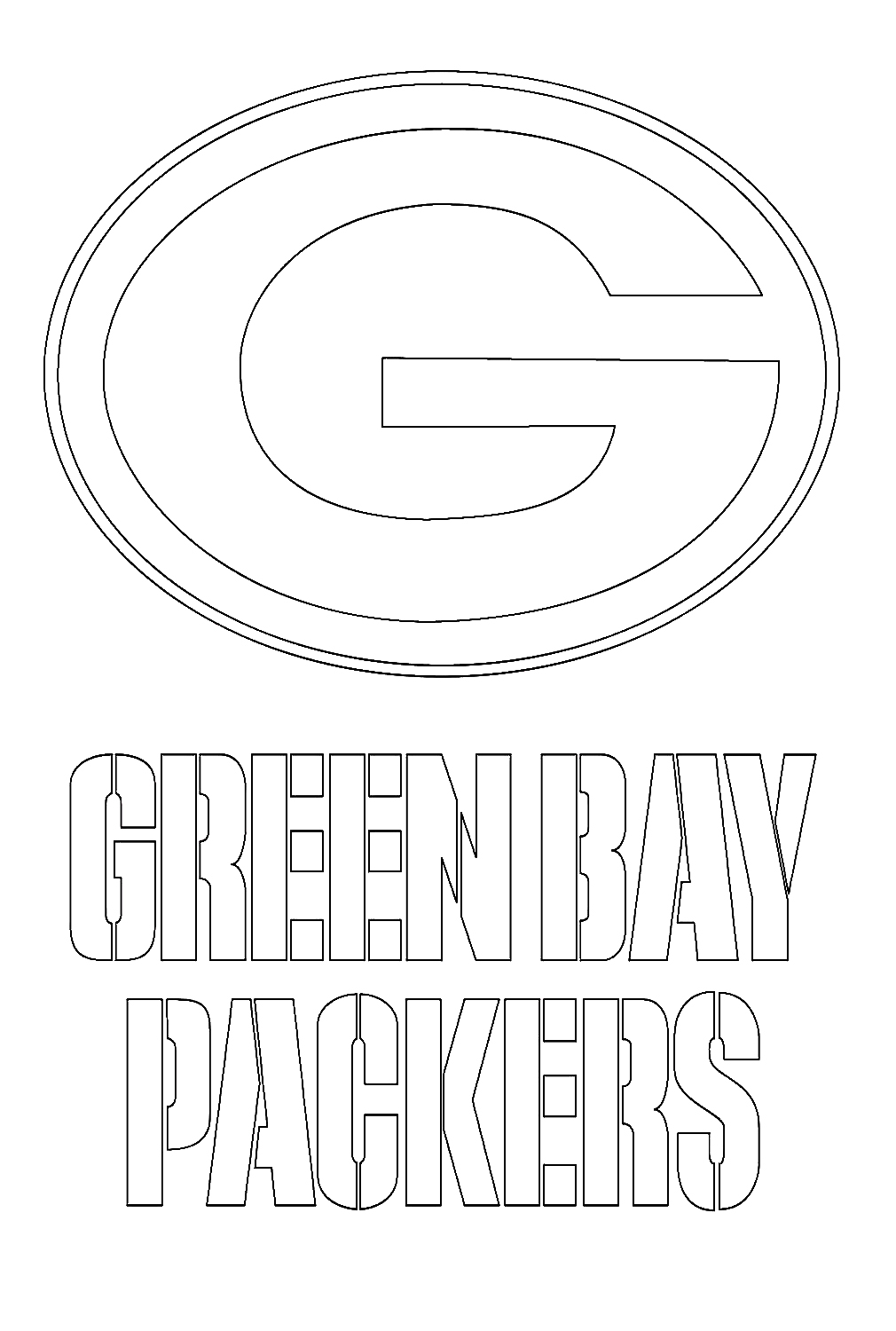 Logo des Packers de Green Bay de la NFL
