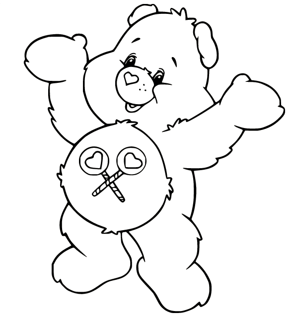 Happy Share Bear di Care Bears
