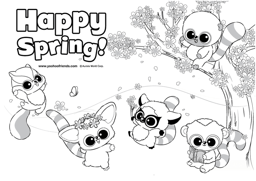 Feliz Primavera – Yoohoo e amigos de Yoohoo e amigos