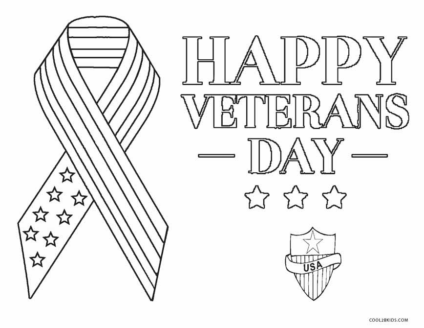 Feliz Dia dos Veteranos para impressão do Dia dos Veteranos