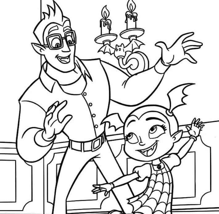 Hot Dances With My Father Coloring Page