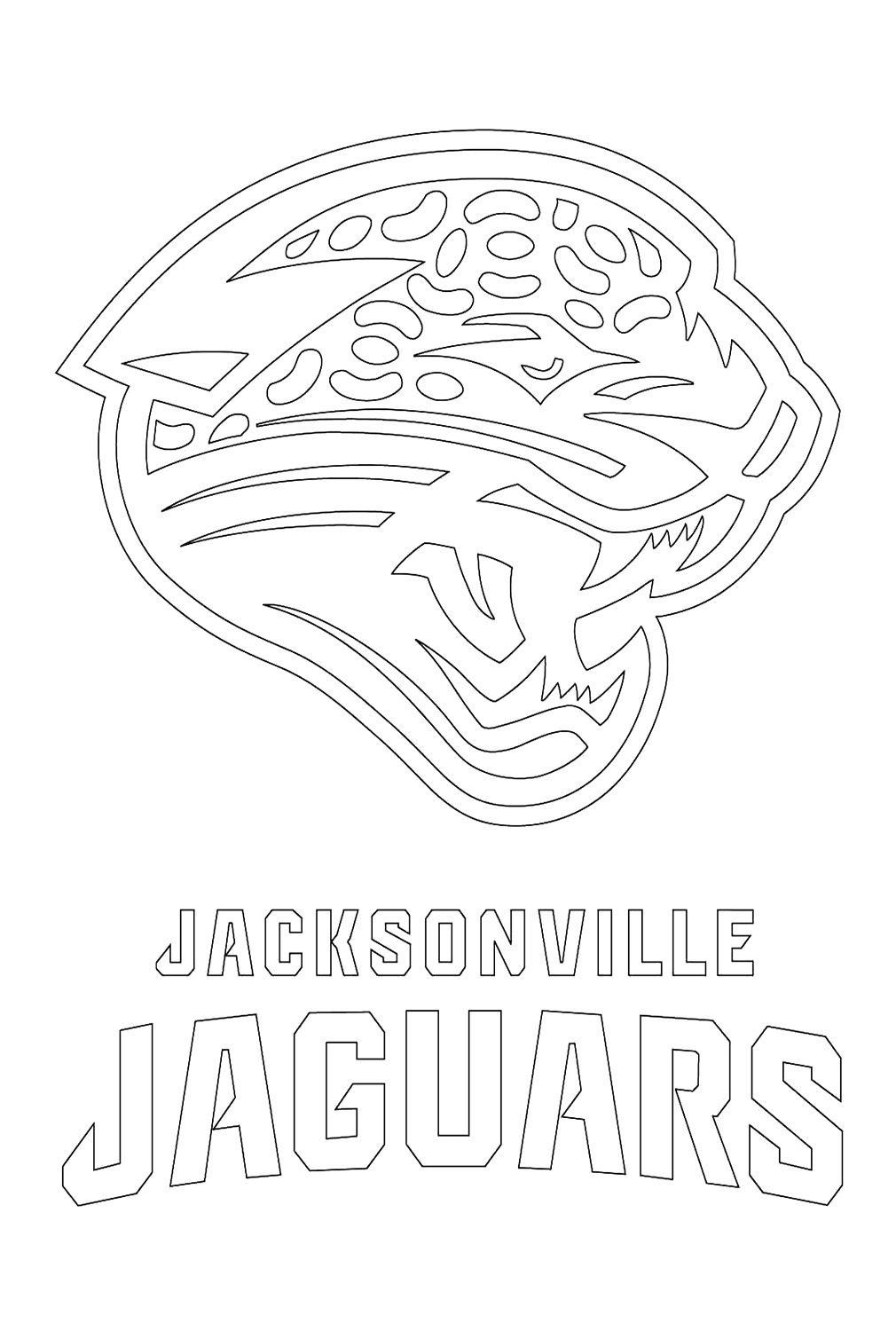 Jacksonville Jaguars-logo van NFL