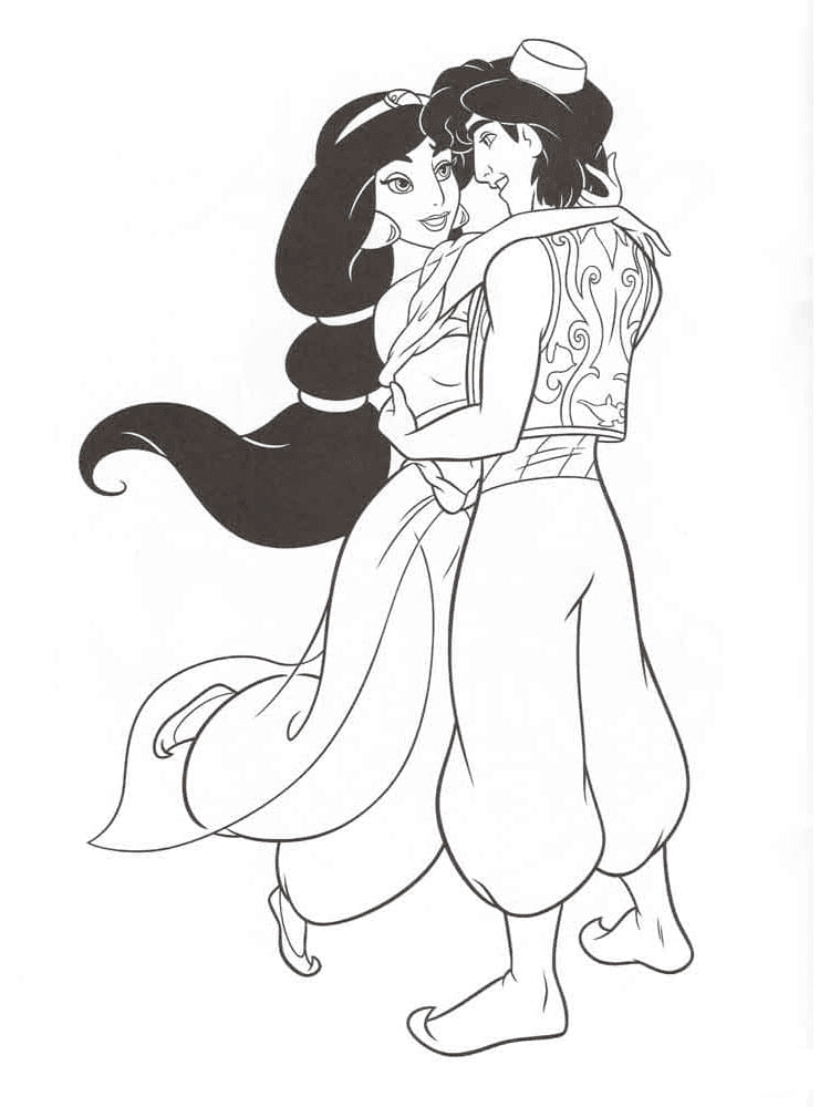 Jasmine e Aladino da Jasmine