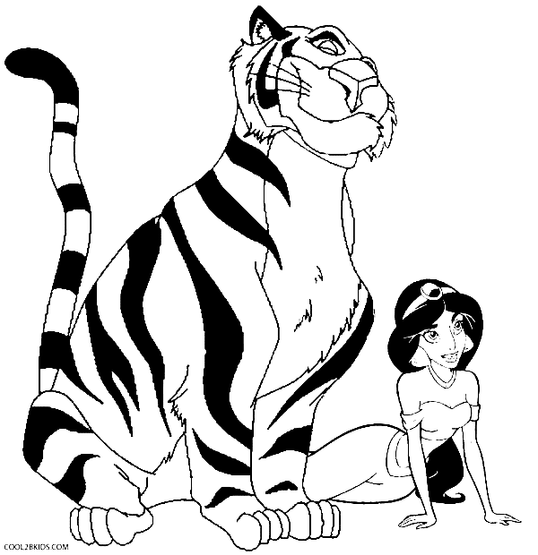 Jasmine und Tiger von Jasmine