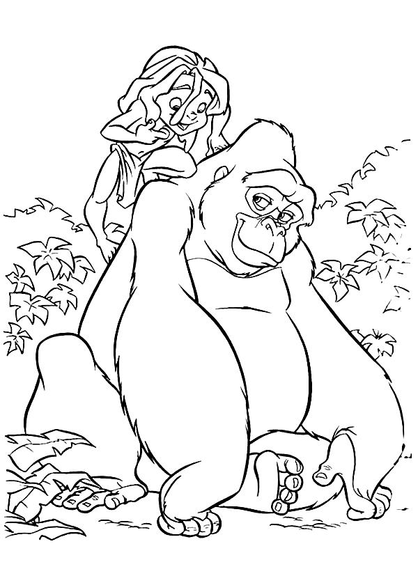 King Kong Free Coloring Pages