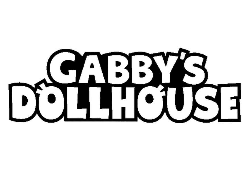 Logo La casa de muñecas de Gabby de La casa de muñecas de Gabby