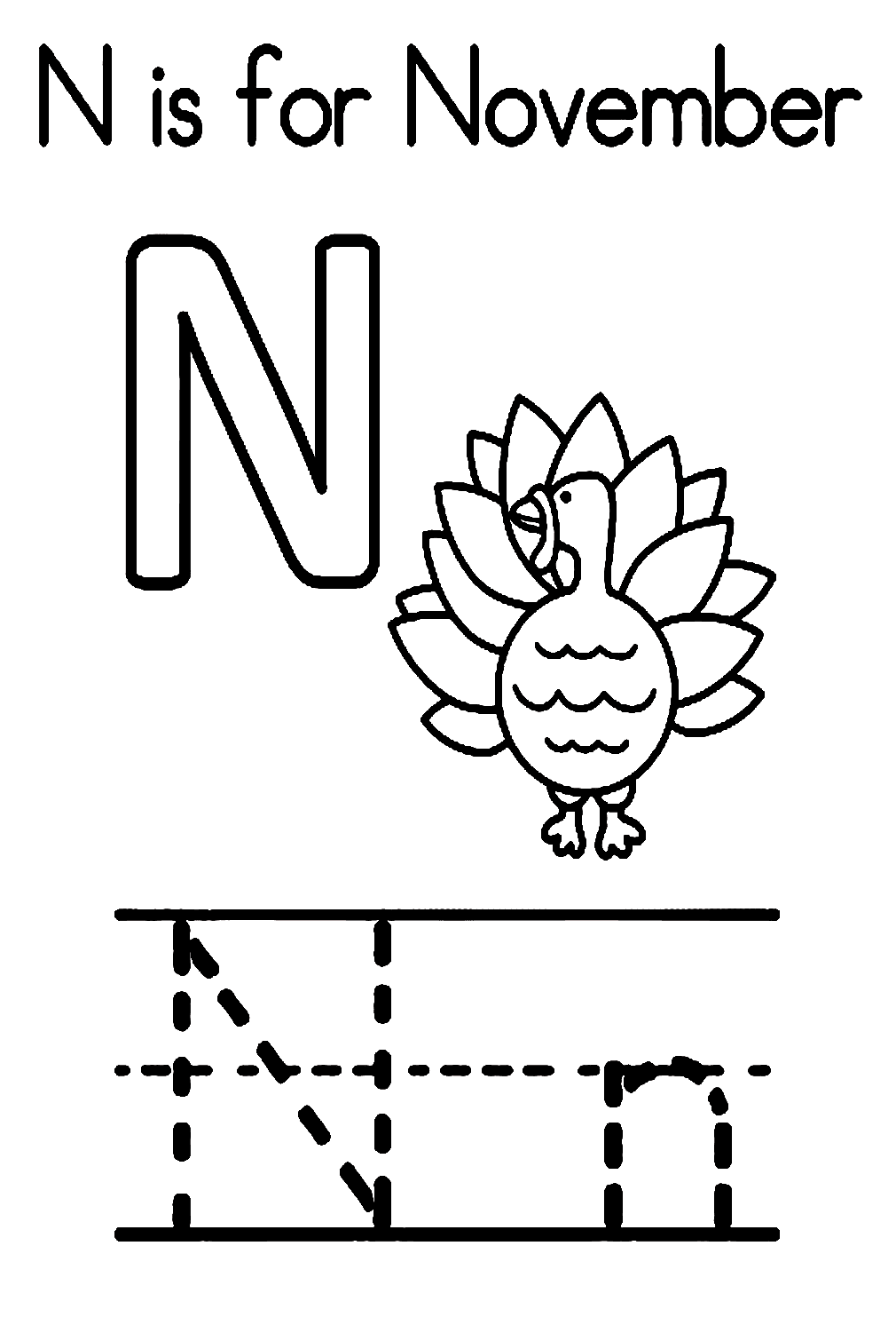 N is for November from Nature & Seasons