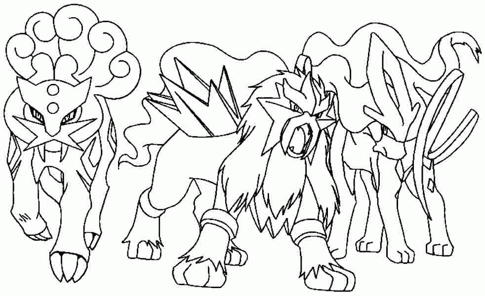 Legendary Pokemon Lugia Coloring Pages - 2 Free Coloring Sheets