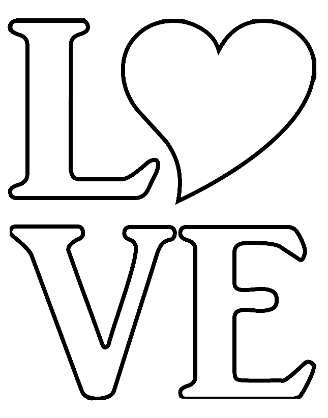 Красивые письма «Любовь от любви»