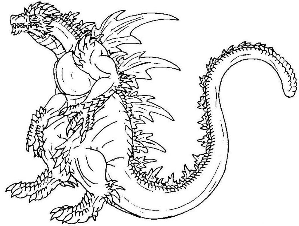 Godzilla Cartoon Coloring Pages Fun Printable Sheets For Fans Godzilla Cartoon Coloring Pages Fun Printable Sheets For Fans