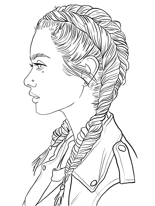 Printable People Coloring Pages