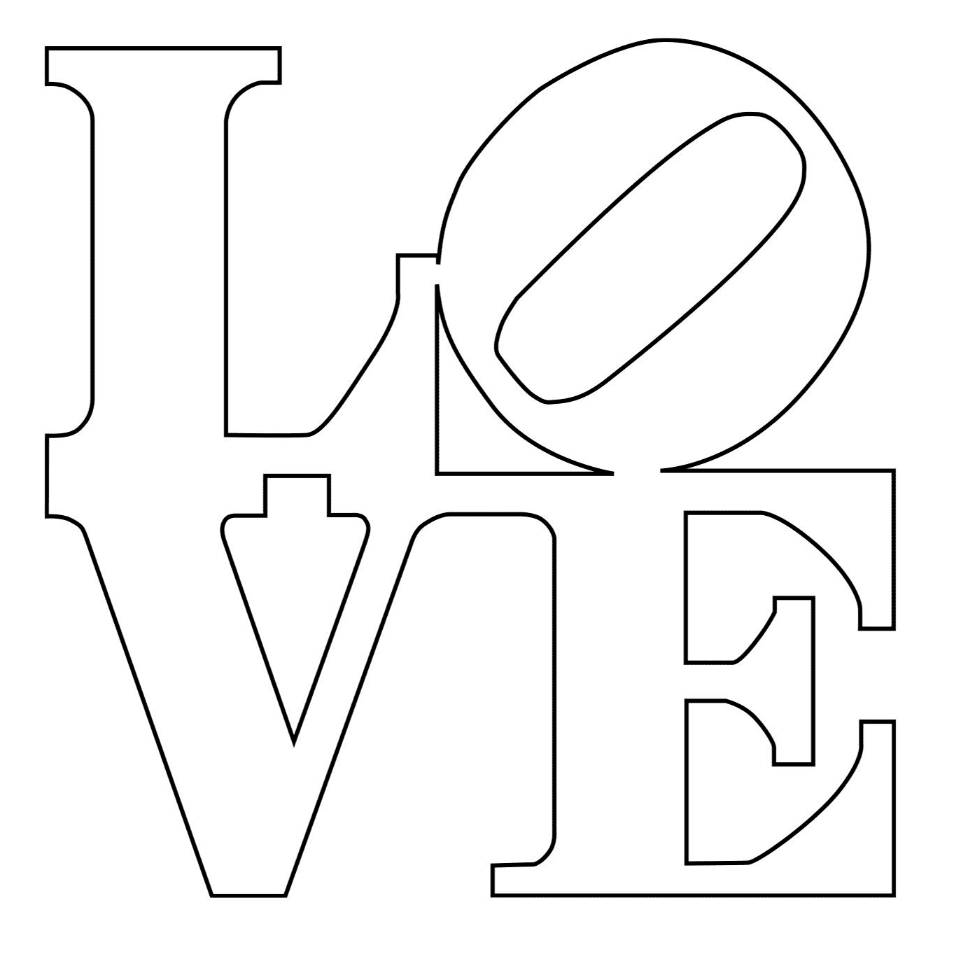 Robert Indiana Love from Love