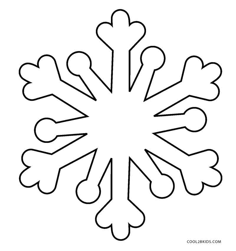 Flocon de neige simple de Snowflake