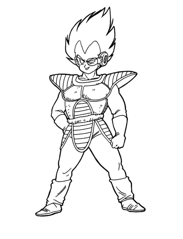 Soldat Raditz aus Dragon Ball Z