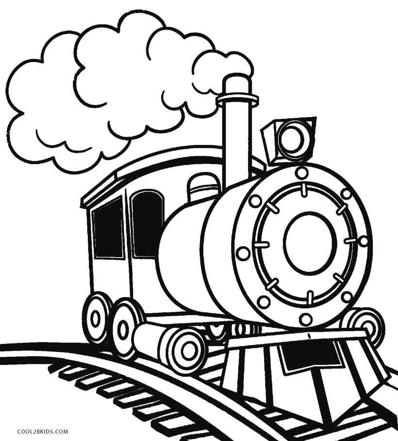 Train à vapeur du train